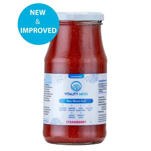 Sea Moss Gel Strawberry 500ml