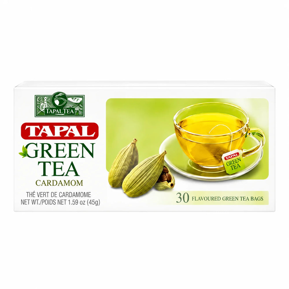 GREEN TEA Bags Cardamom 30s