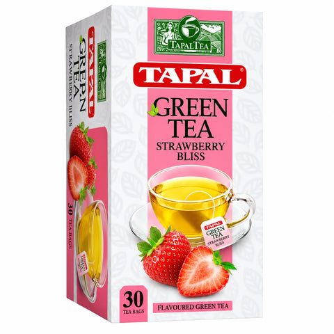 GREEN TEA Bags Strawberry Bliss 30s