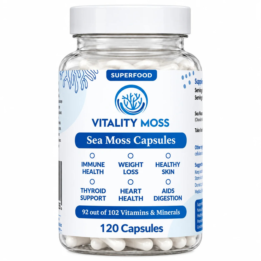 Sea Moss 2000mg Capsules 120s