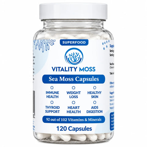 Sea Moss 2000mg Capsules 120s
