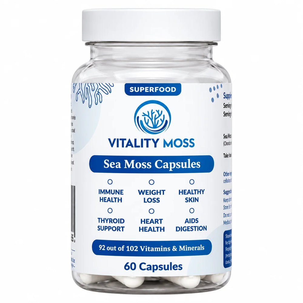 Sea Moss 2000mg Capsules 60s