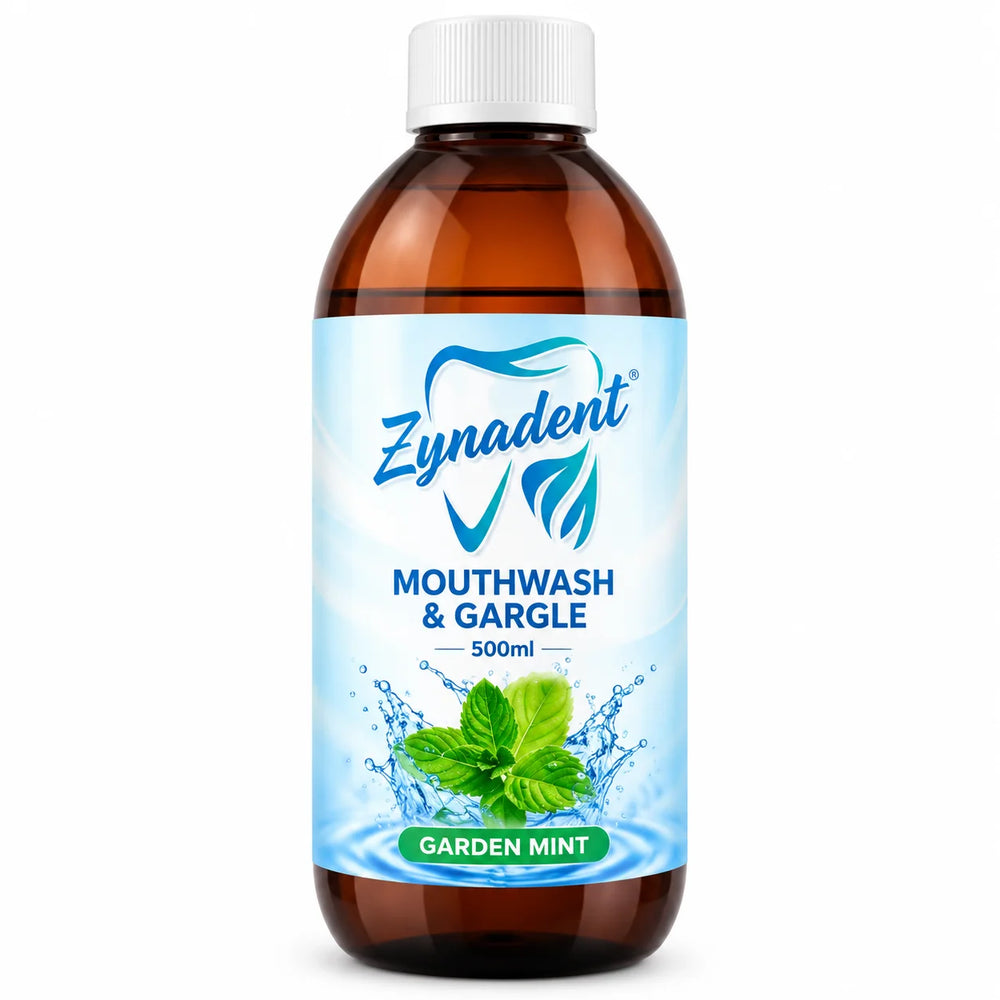 Zynadent Mouthwash and Gargle 500ml Garden Mint