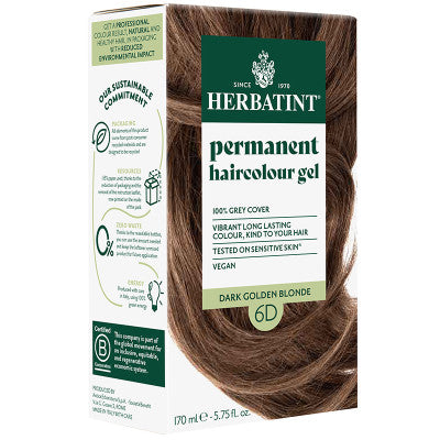 Permanent Hiarcolour Gel 170ml Dark Golden Blonde