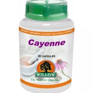 Cayenne 500mg Capsules 50s