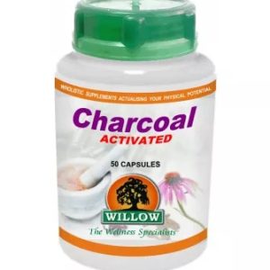 Charcoal Activated 200mg Capsules 50s
