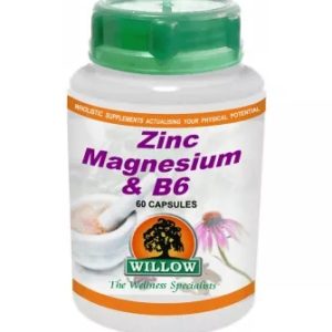 Zinc Magnesium and B6 99.63mg Capsules 60s