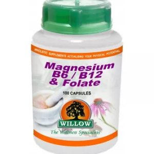 Magnesium/B6/B12/Folate Capsules 100s
