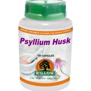 Psyllium Husk 460mg Capsules 100s