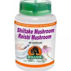Shiitake Reishi Mushroom 400mg Capsules 60s