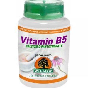 Vitamin B5 Calcium D-Pantothenate 250mg Capsules 50s