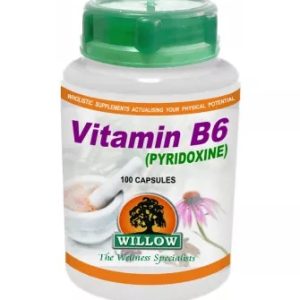 Vitamin B6 Pyridoxine 100mg Capsules 100s
