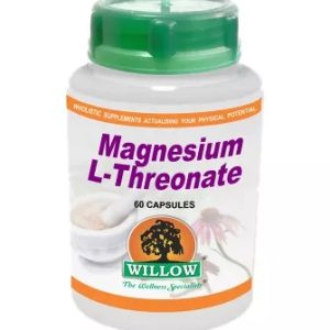 Magnesium L-Threonate 500mg Capsules 60s