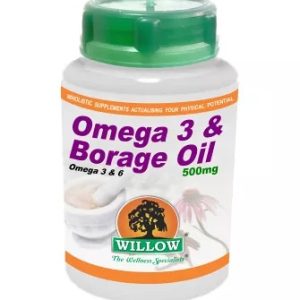 Omega 3 and Borage Oil 500mg Softgels 90s